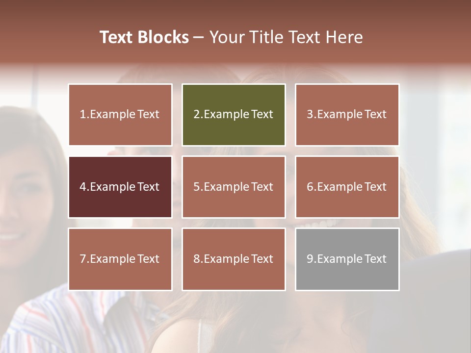 Casual Line Men PowerPoint Template