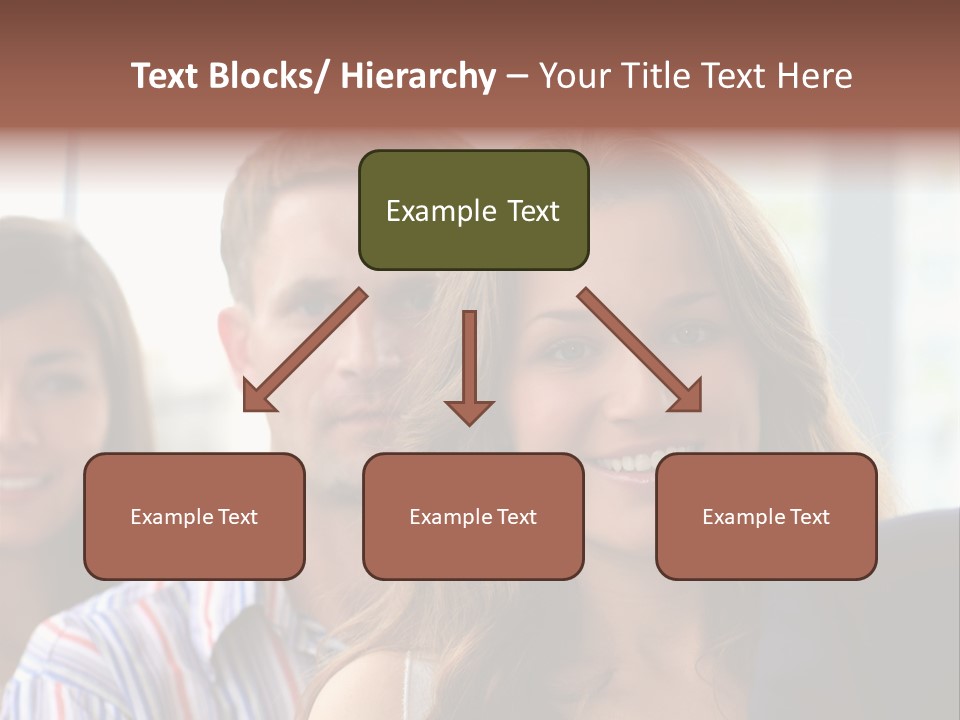 Casual Line Men PowerPoint Template