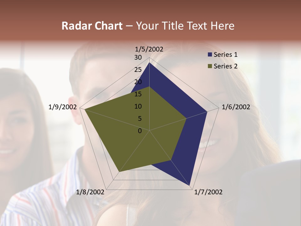 Casual Line Men PowerPoint Template