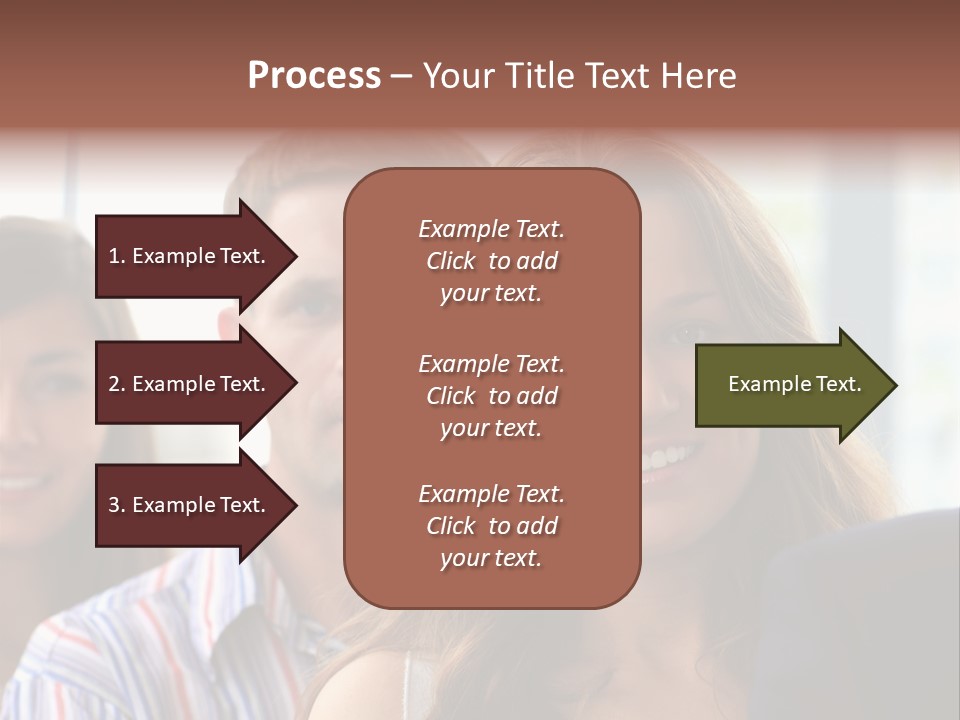 Casual Line Men PowerPoint Template