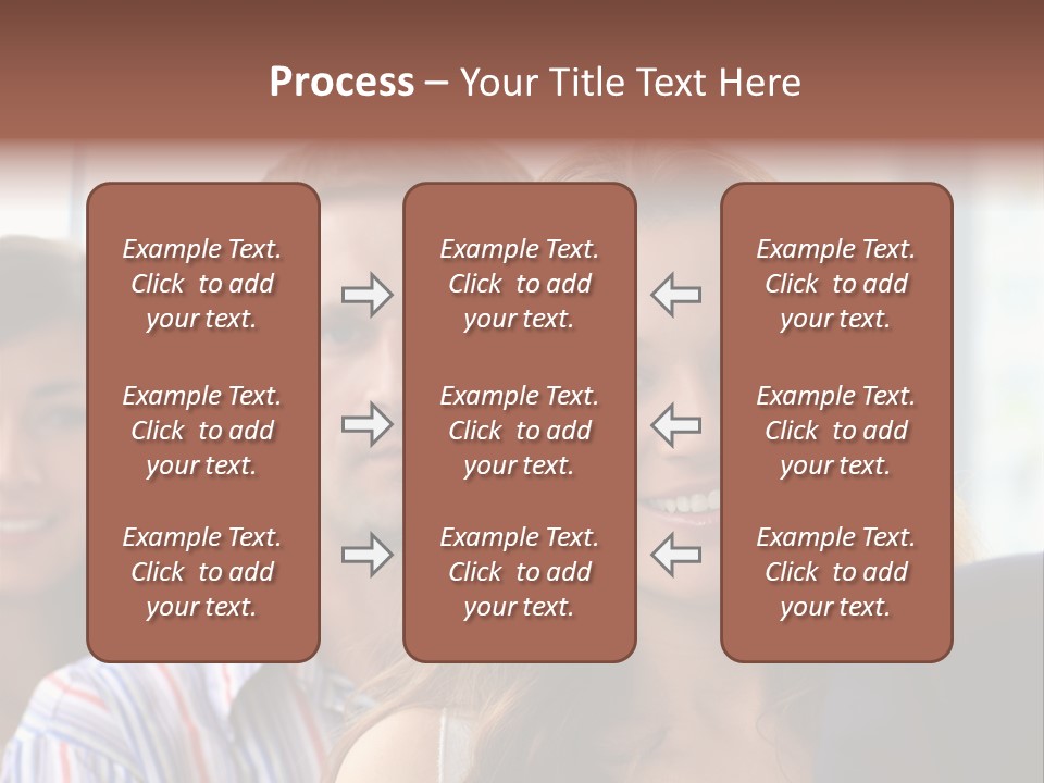 Casual Line Men PowerPoint Template