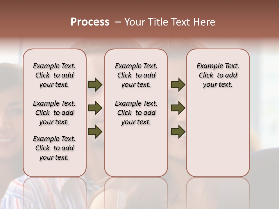 Casual Line Men PowerPoint Template