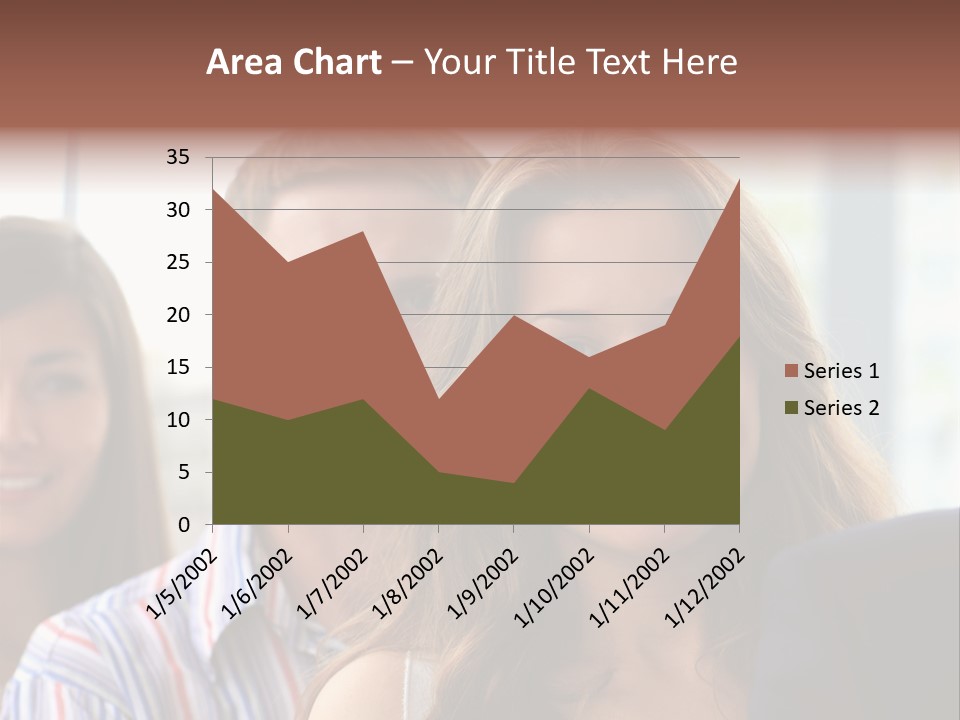 Casual Line Men PowerPoint Template