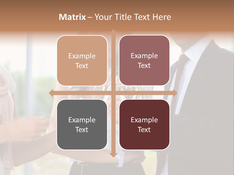 Drink Toasting Alcohol PowerPoint Template