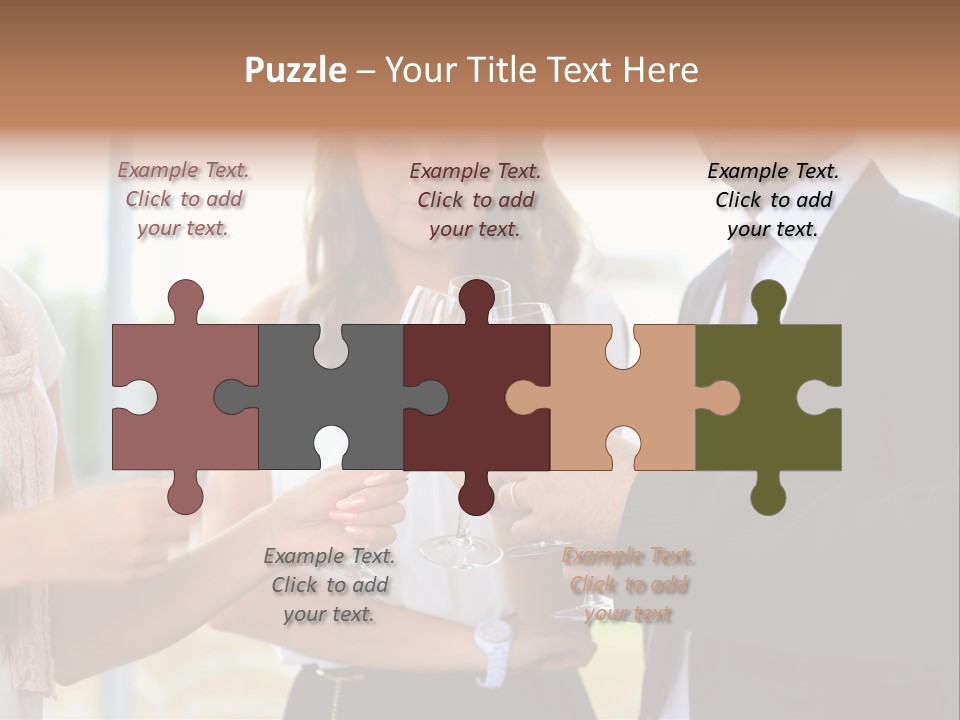 Drink Toasting Alcohol PowerPoint Template