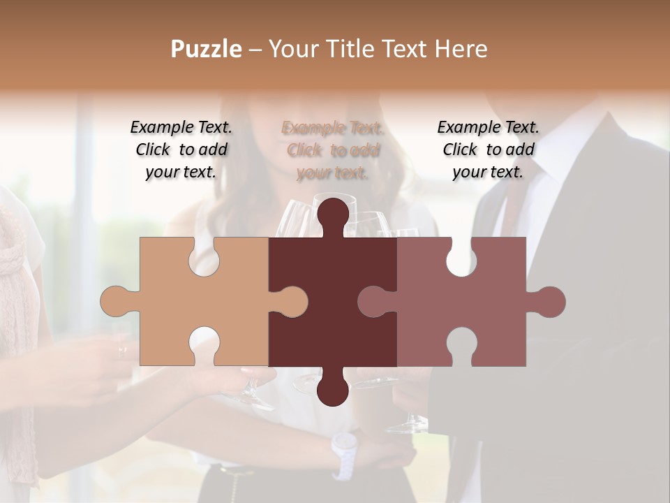 Drink Toasting Alcohol PowerPoint Template