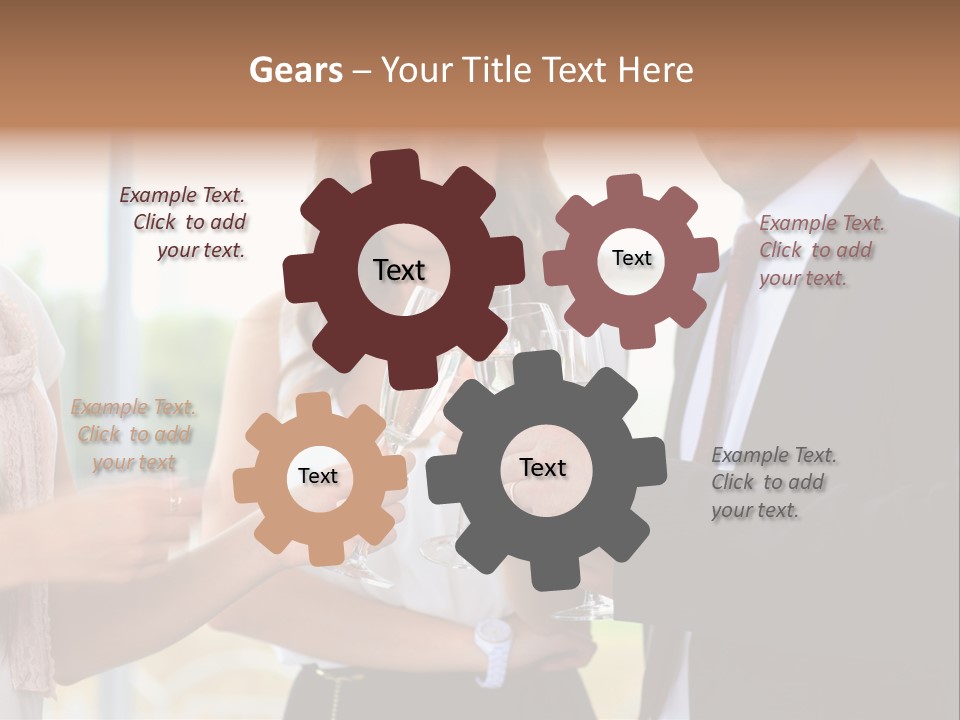 Drink Toasting Alcohol PowerPoint Template