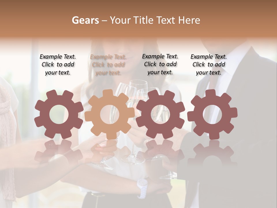 Drink Toasting Alcohol PowerPoint Template