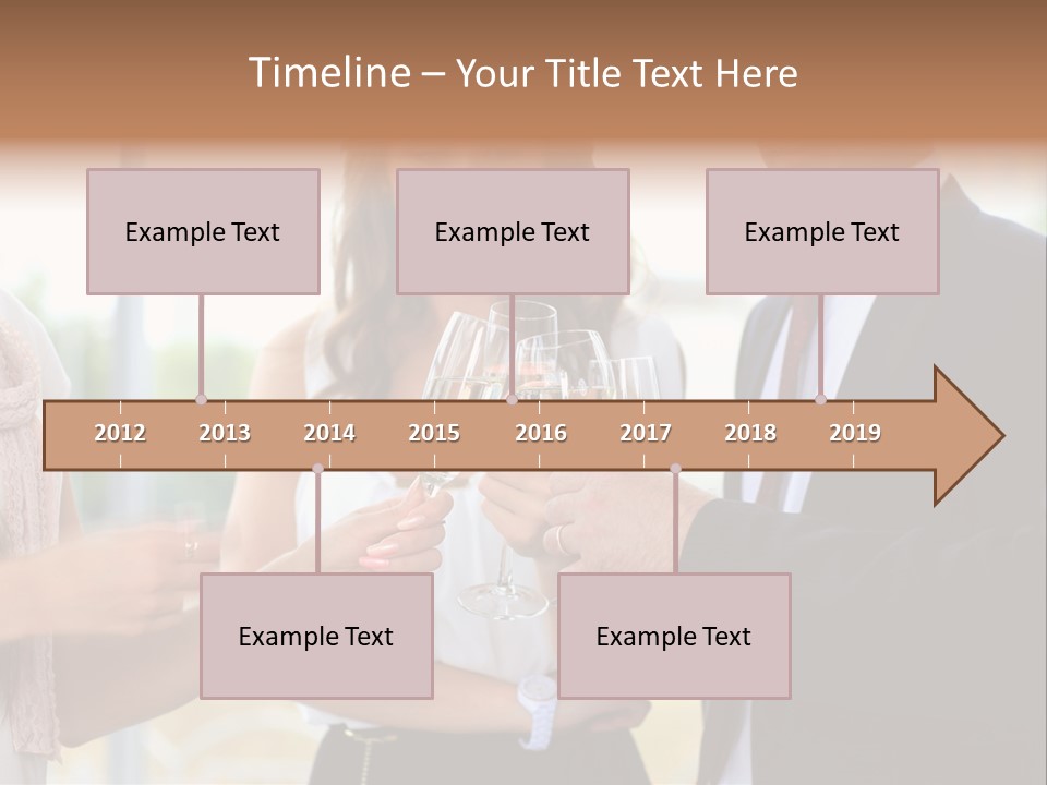 Drink Toasting Alcohol PowerPoint Template