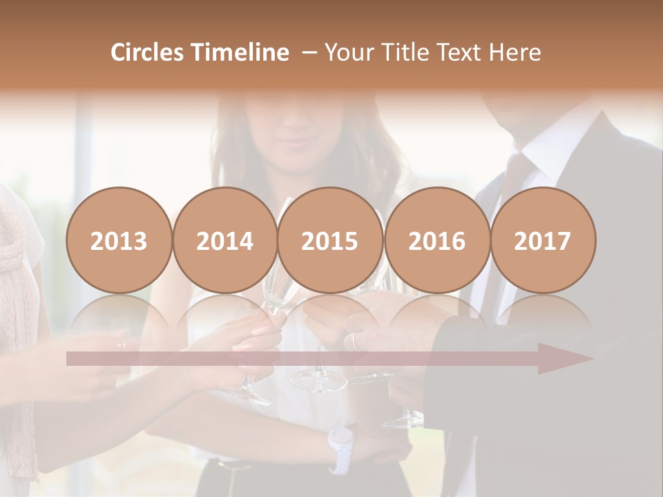 Drink Toasting Alcohol PowerPoint Template