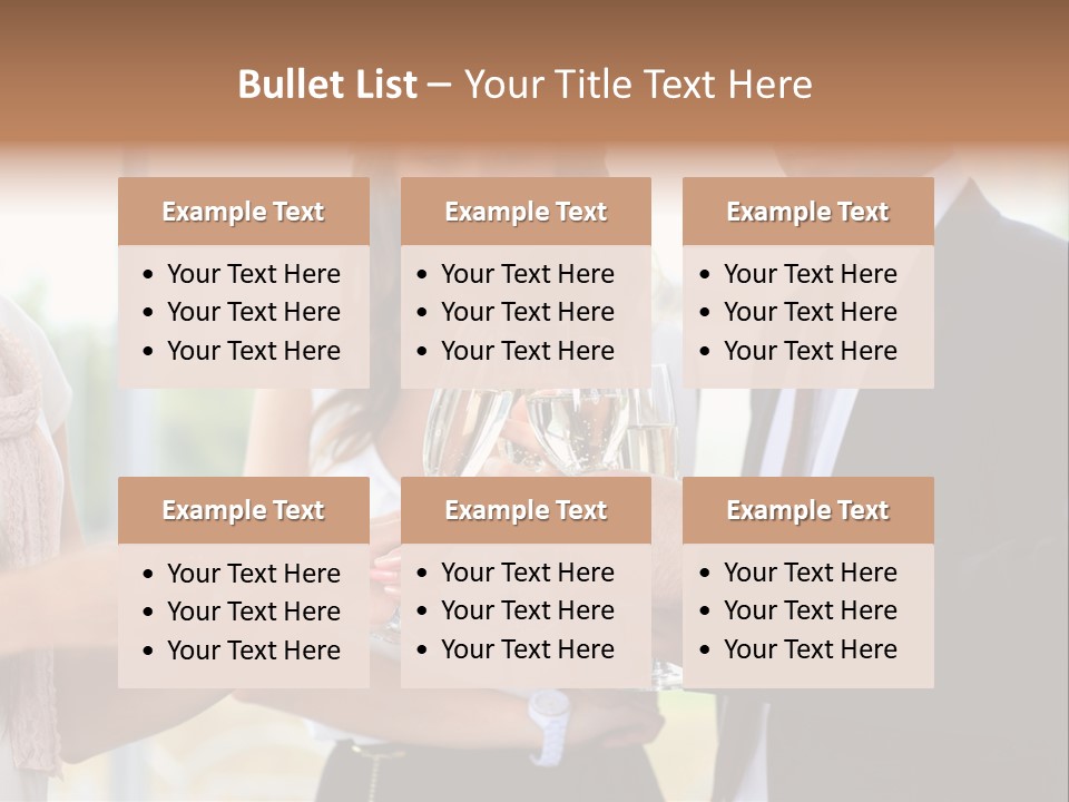 Drink Toasting Alcohol PowerPoint Template