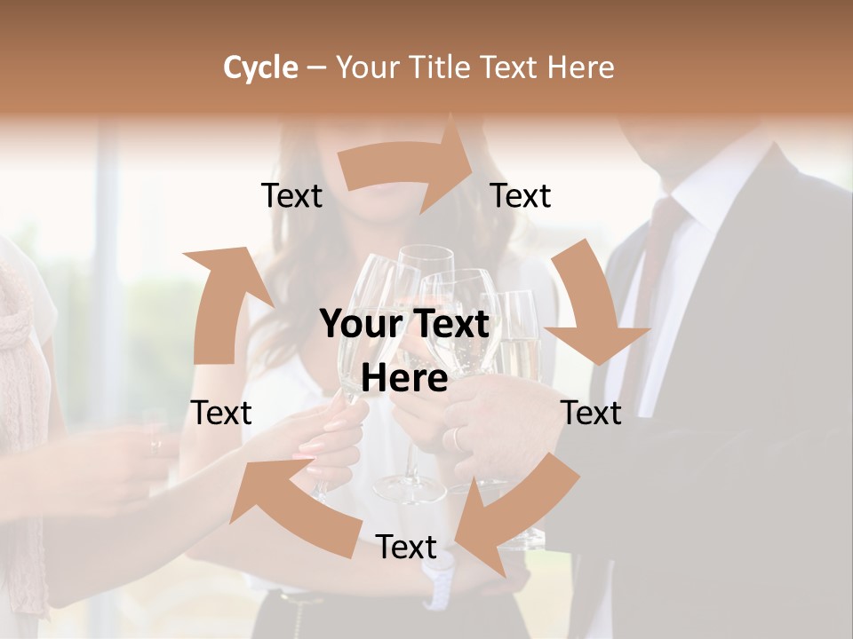 Drink Toasting Alcohol PowerPoint Template