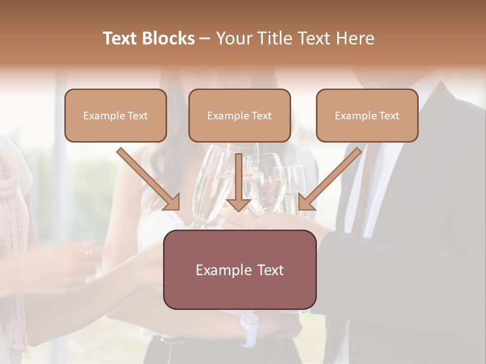 Drink Toasting Alcohol PowerPoint Template