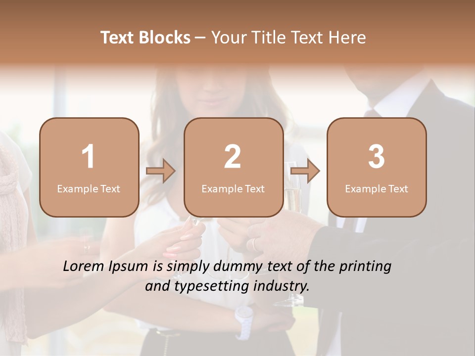 Drink Toasting Alcohol PowerPoint Template