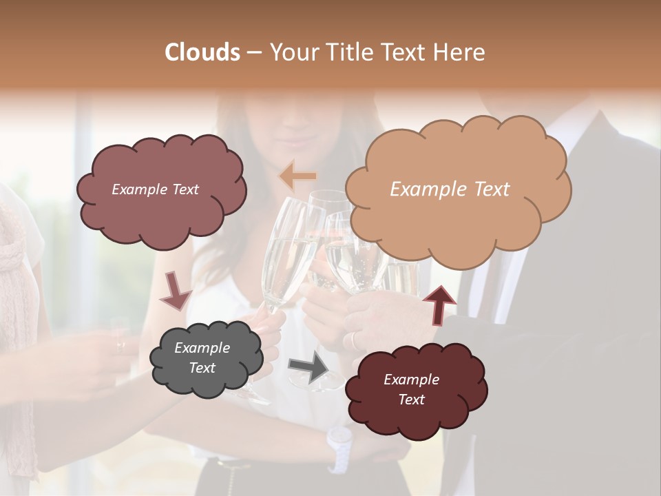 Drink Toasting Alcohol PowerPoint Template
