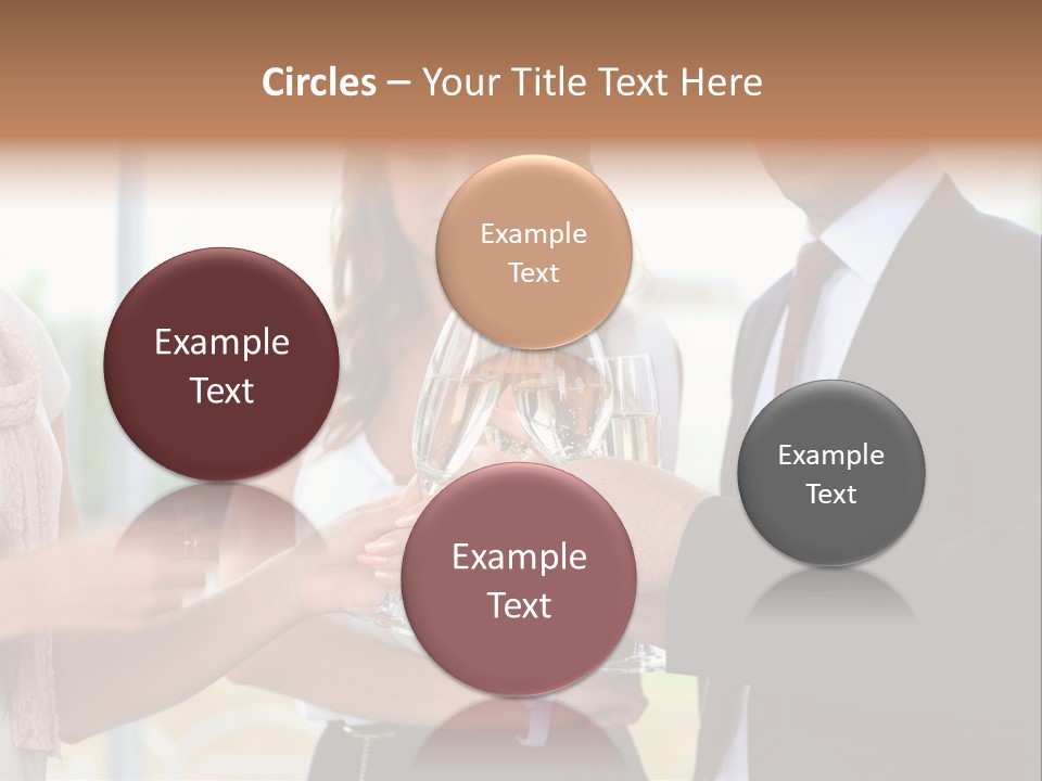 Drink Toasting Alcohol PowerPoint Template