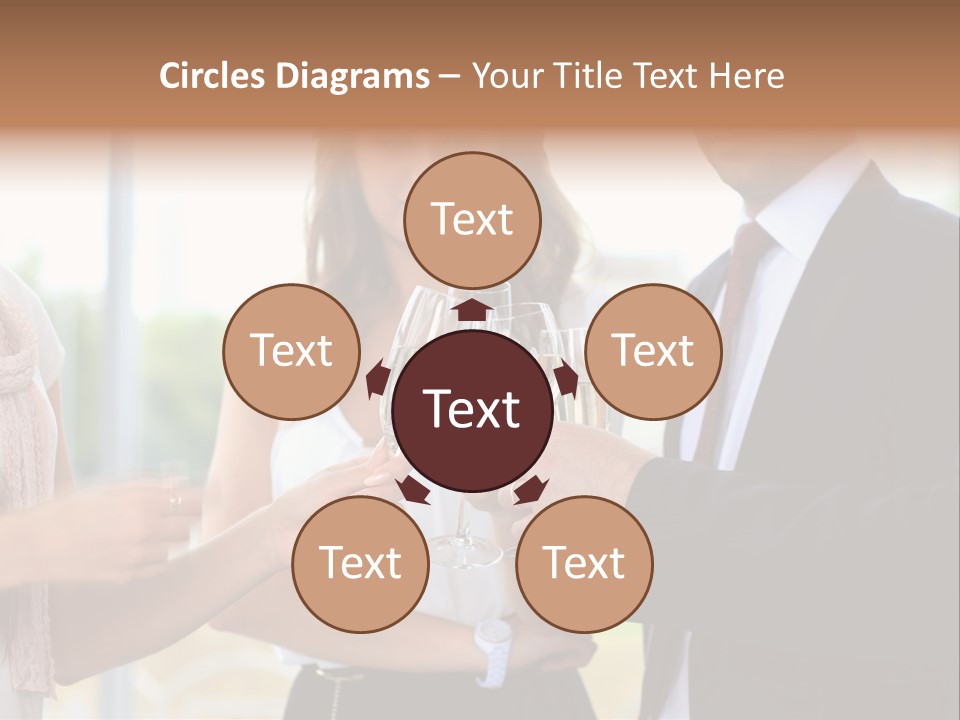 Drink Toasting Alcohol PowerPoint Template