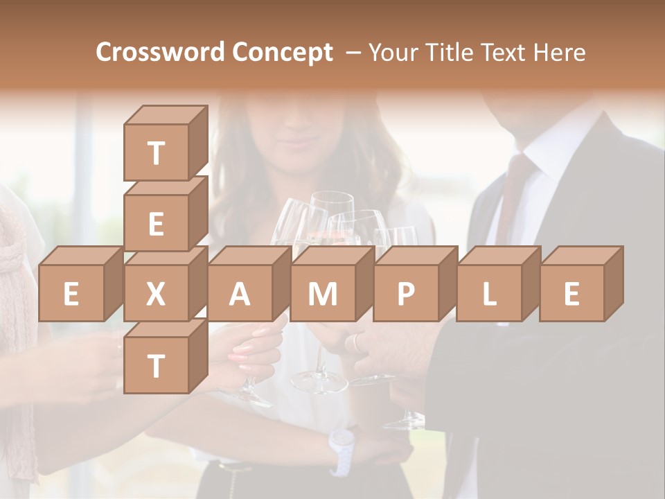 Drink Toasting Alcohol PowerPoint Template