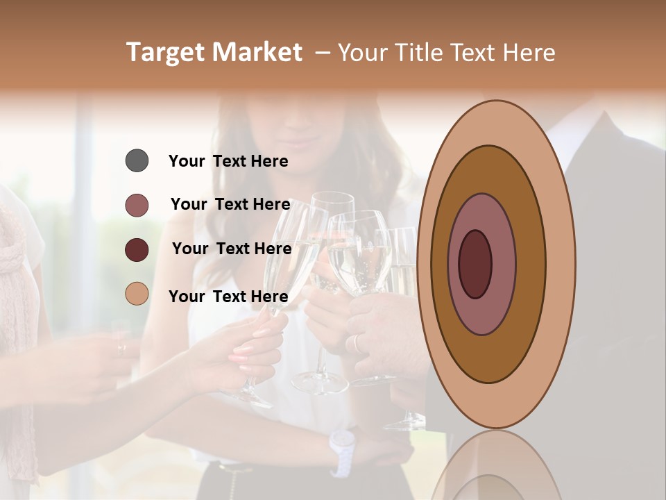 Drink Toasting Alcohol PowerPoint Template