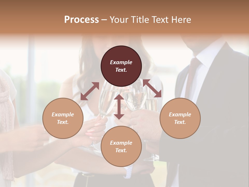 Drink Toasting Alcohol PowerPoint Template