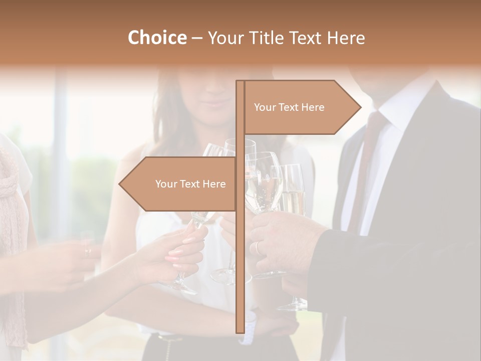 Drink Toasting Alcohol PowerPoint Template