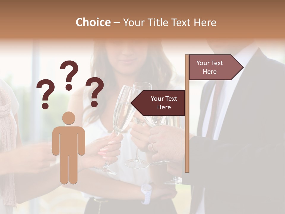 Drink Toasting Alcohol PowerPoint Template