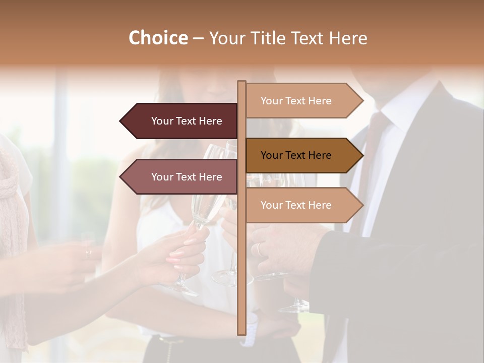 Drink Toasting Alcohol PowerPoint Template