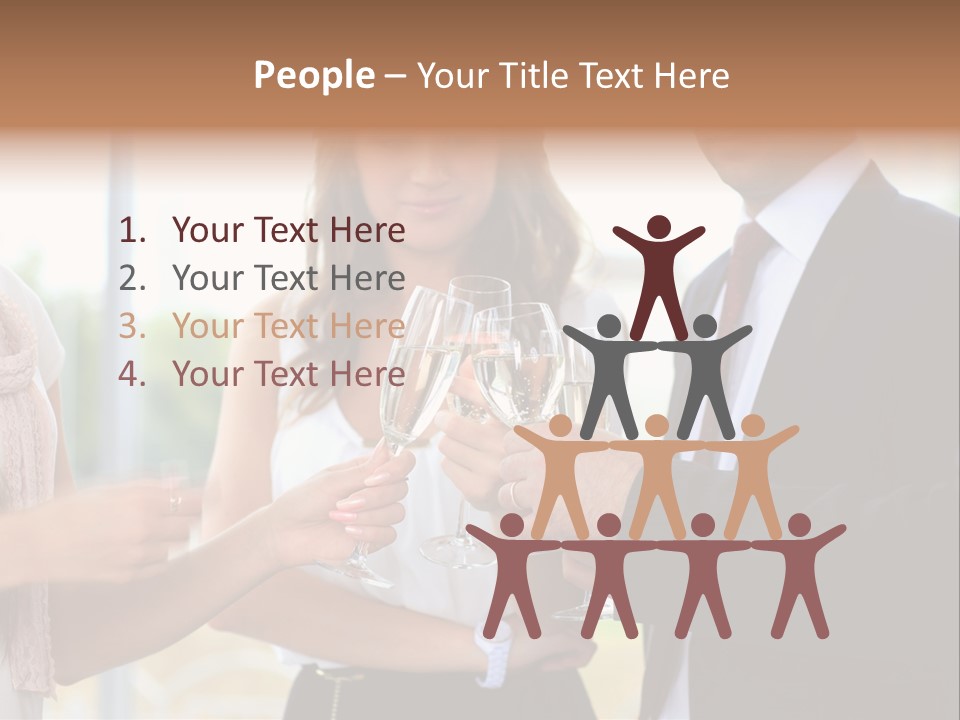 Drink Toasting Alcohol PowerPoint Template