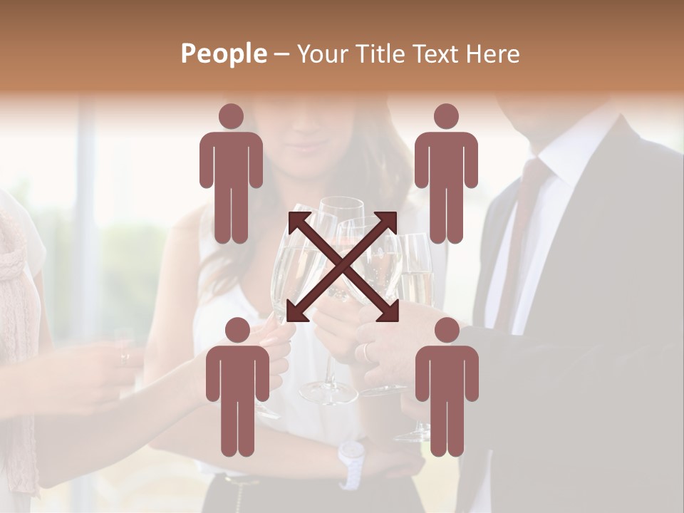 Drink Toasting Alcohol PowerPoint Template