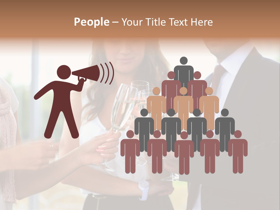 Drink Toasting Alcohol PowerPoint Template