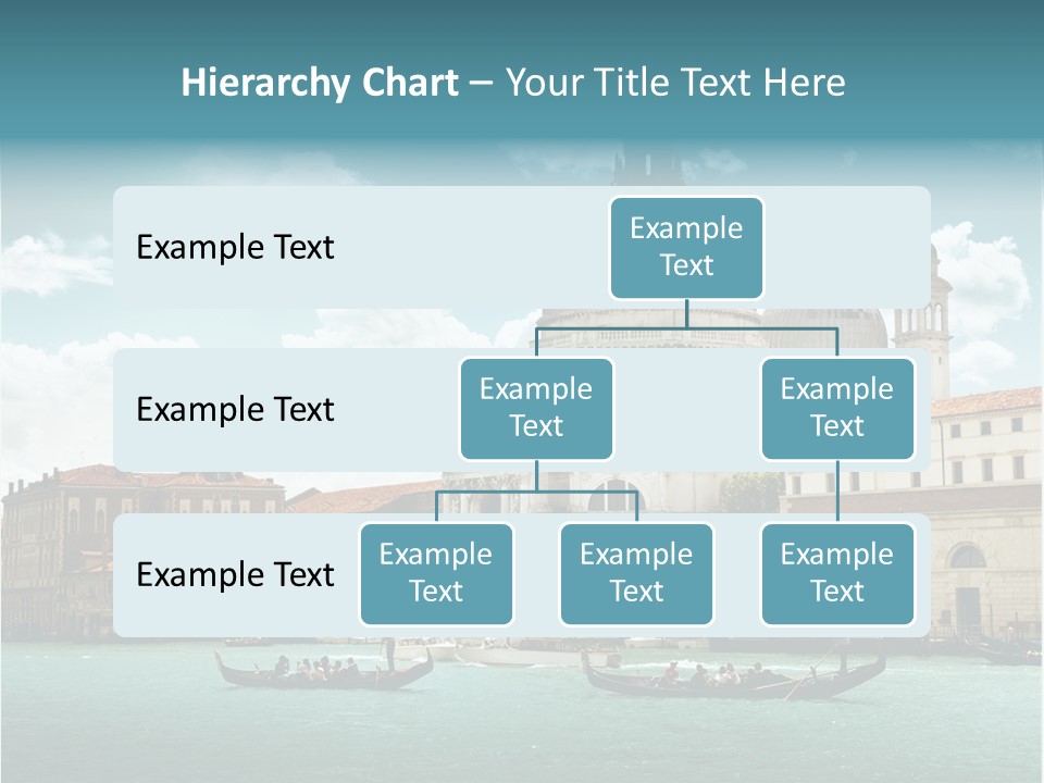Gondola Venetian Salute PowerPoint Template