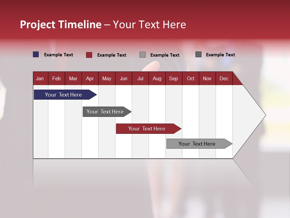 Contact Standing Service PowerPoint Template
