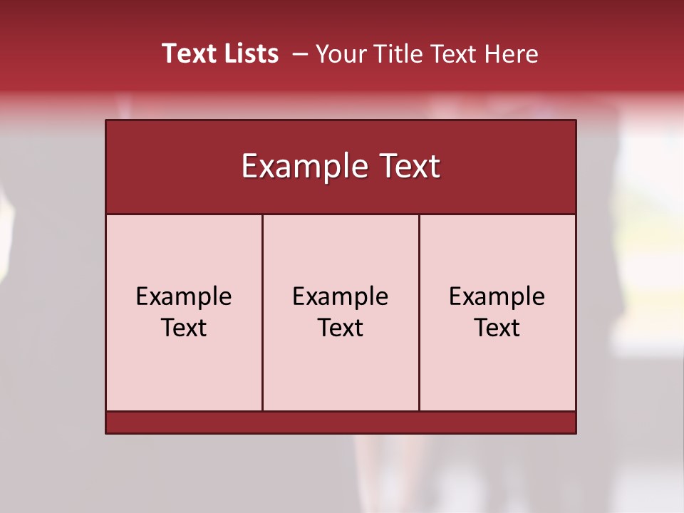 Contact Standing Service PowerPoint Template