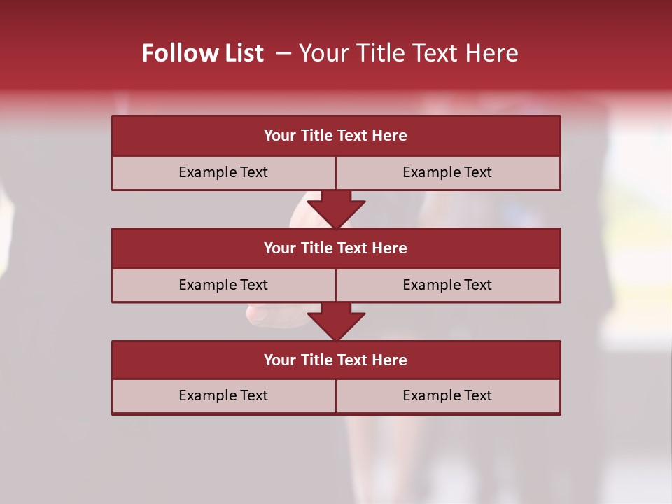 Contact Standing Service PowerPoint Template
