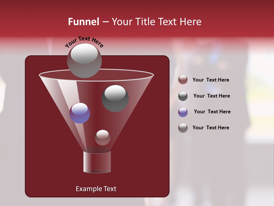 Contact Standing Service PowerPoint Template