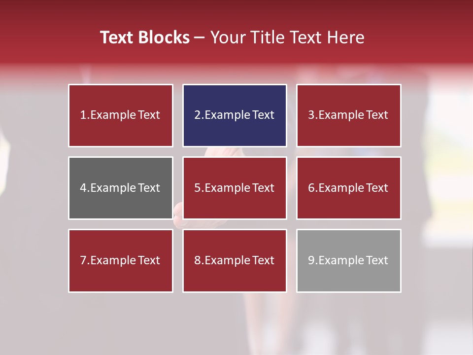 Contact Standing Service PowerPoint Template
