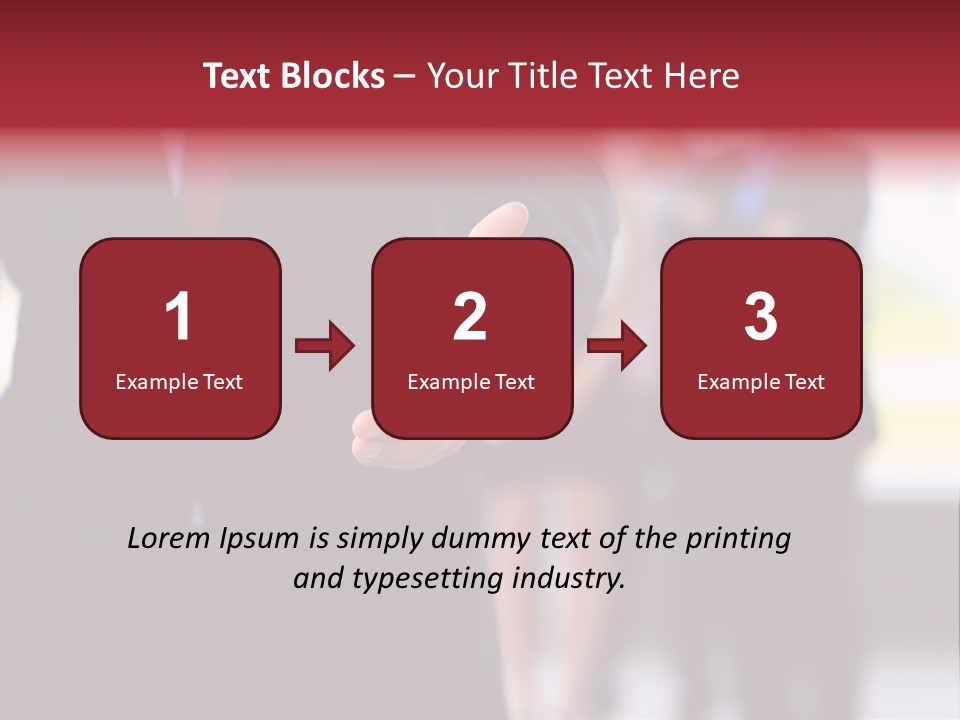 Contact Standing Service PowerPoint Template