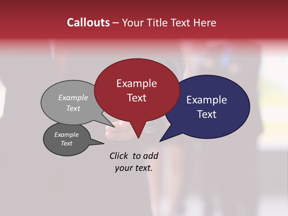 Contact Standing Service PowerPoint Template