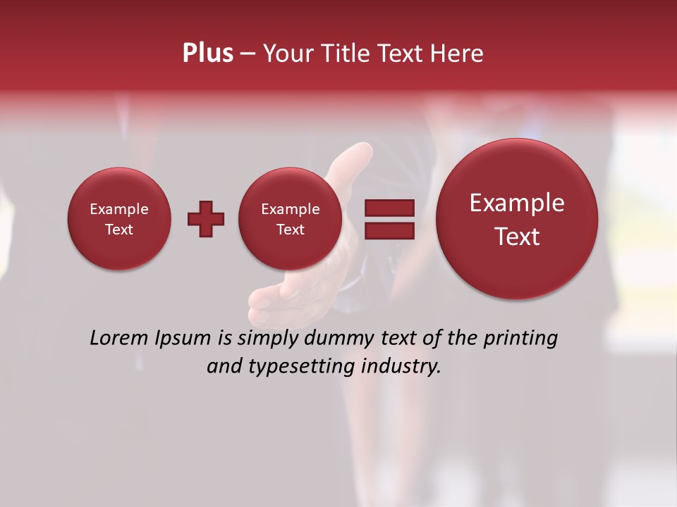 Contact Standing Service PowerPoint Template