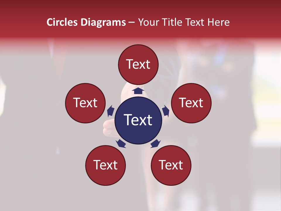Contact Standing Service PowerPoint Template