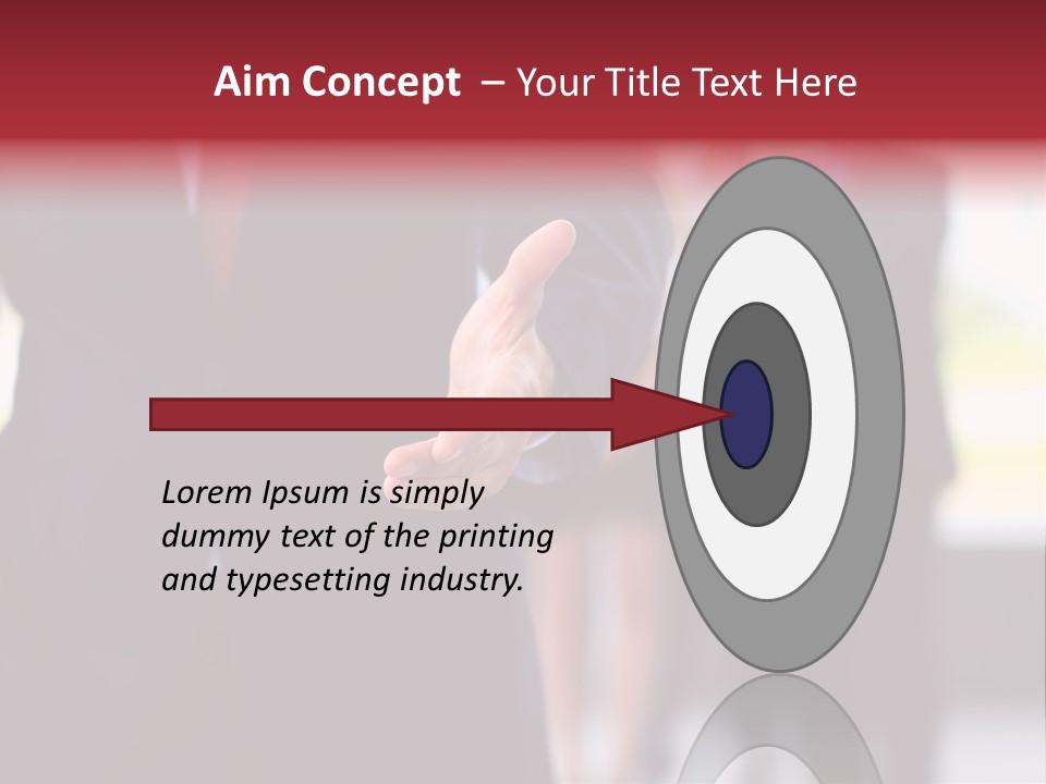 Contact Standing Service PowerPoint Template