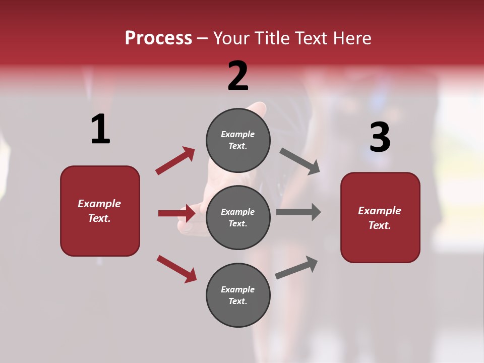 Contact Standing Service PowerPoint Template