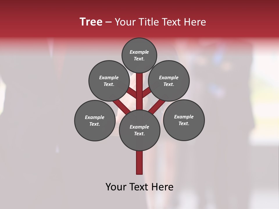 Contact Standing Service PowerPoint Template