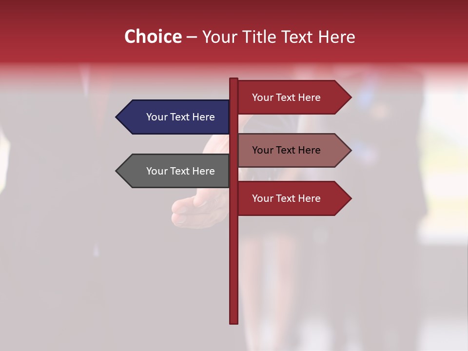 Contact Standing Service PowerPoint Template