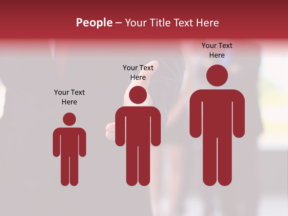 Contact Standing Service PowerPoint Template