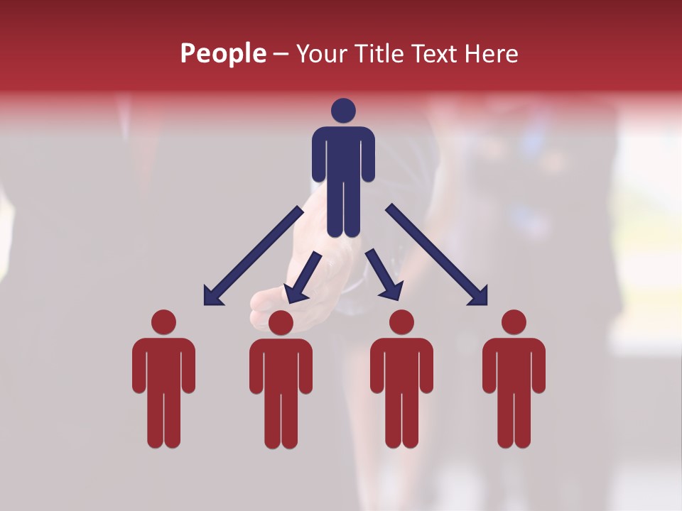 Contact Standing Service PowerPoint Template