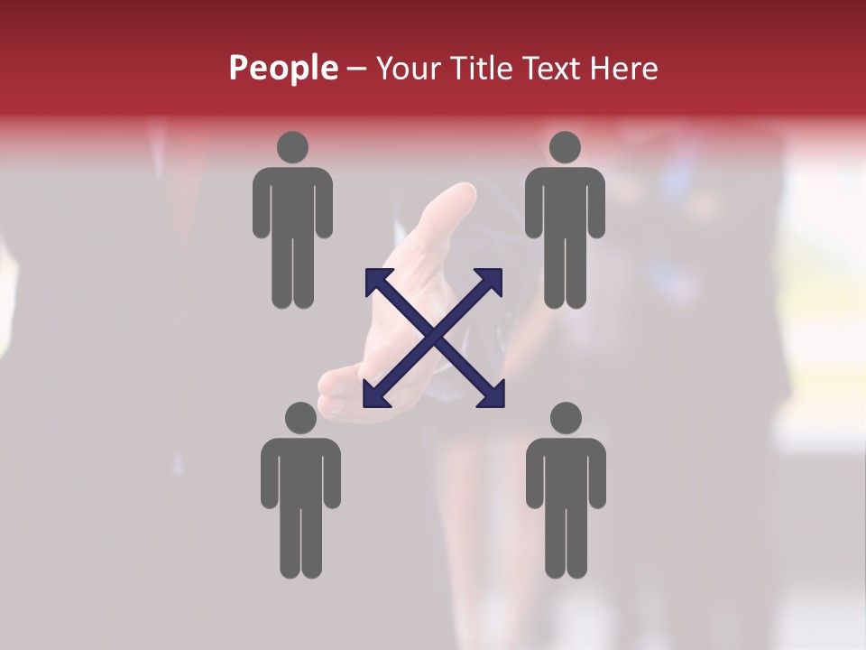 Contact Standing Service PowerPoint Template