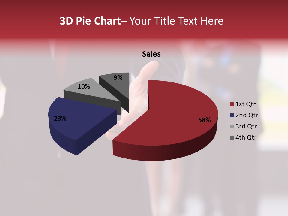 Contact Standing Service PowerPoint Template