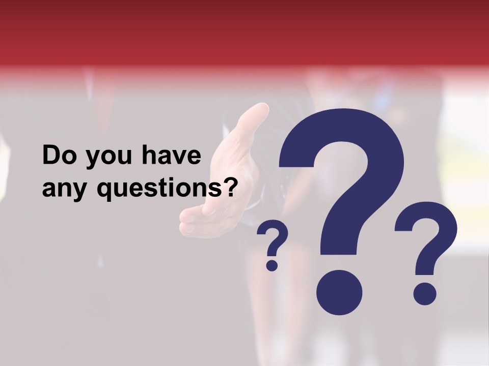 Contact Standing Service PowerPoint Template