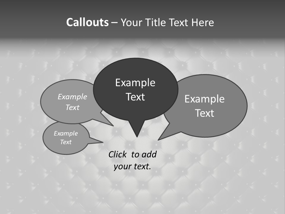 Vintage Luxury Sofa PowerPoint Template